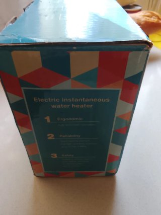 Calentador de agua instantáneo eléctrico
