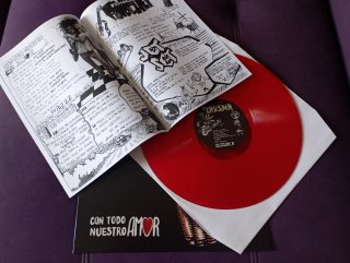 La Chusma - Con todo nuestro amor - Vinilo Rojo