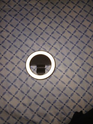 Aro de luz LED para móvil
