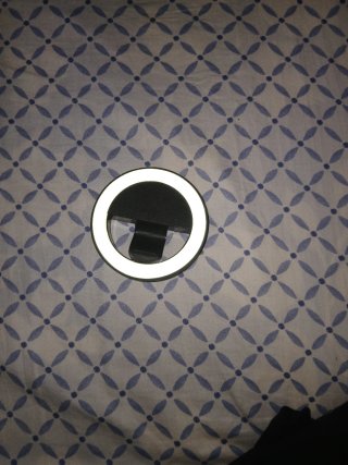 Aro de luz LED para móvil