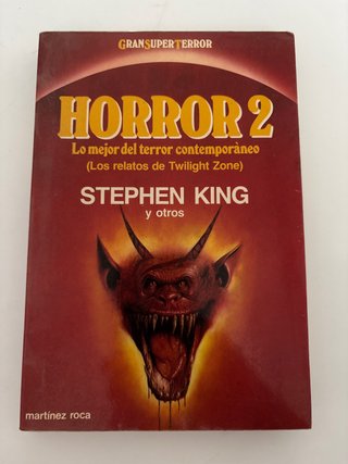 Horror 2 stephen king Como nuevo Descatalogado