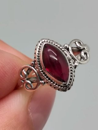 Anillo Plata 925 con Granate
