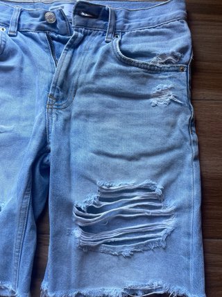 Pantalón Vaquero Bershka Roto Talla 36