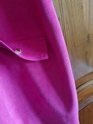 Vestido Zara Fucsia Talla L