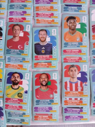 105 Cromos Mundial 2026 Sin Repetir