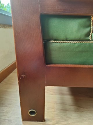 Butaca de madera
