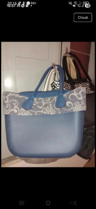 Borsa blu