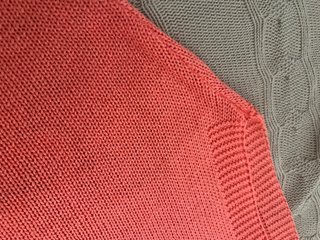 Jersey coral oversize talla única