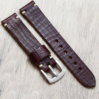 Cinturino artigianale in pelle per orologi