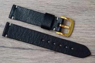 Cinturino artigianale in pelle per orologi