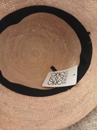 Sombrero Rafia Beige estilo Bouquet