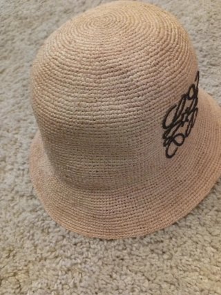 Sombrero Rafia Beige estilo Bouquet