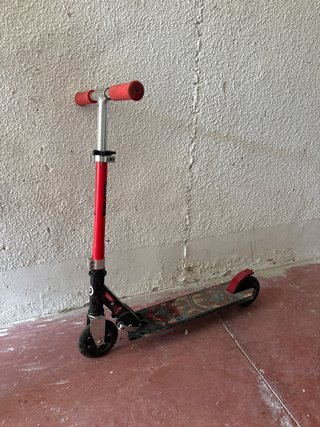 Patinete Oxelo Rojo y Negro