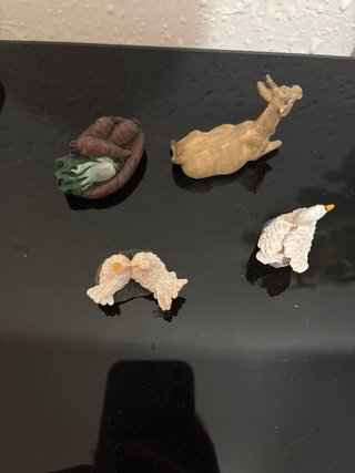 Figuras Belén: Vaca y Cisne