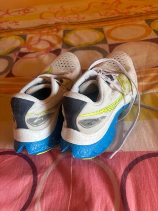 Zapatillas Saucony Correr Blancas y Azules