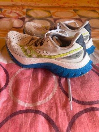 Zapatillas Saucony Correr Blancas y Azules