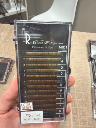 Lote 4 Extensiones de Cejas IR Mix