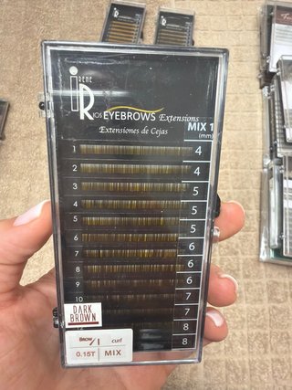 Lote 4 Extensiones de Cejas IR Mix