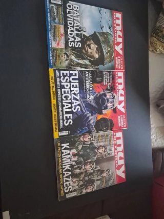 3 revistas Muy Historia