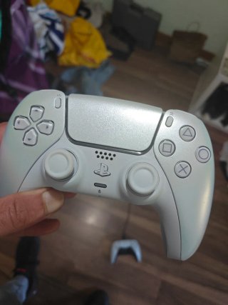 Mando PS5 Perla Cromado