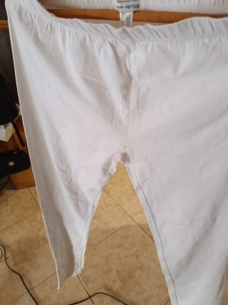 Leggings Venca Blancos Talla 48