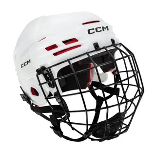 Casco CCM Tacks 70 talla M Blanco combo CCM FM70