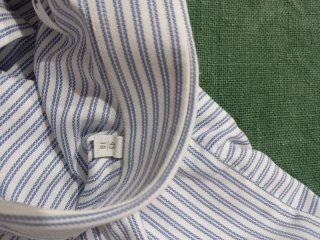 Camicia uomo CORAL righe blu e bianche