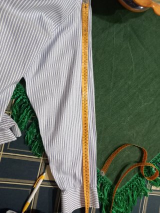 Camicia uomo CORAL righe blu e bianche