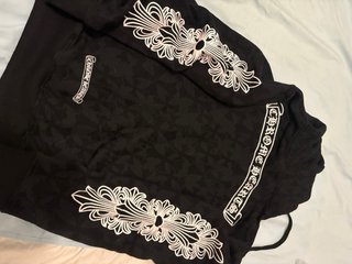 Sudadera Chrome Hearts Negra