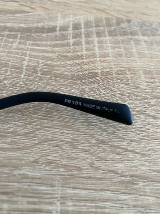 Gafas de sol Prada negras para hombre