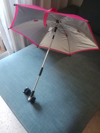 Bugaboo Funda Silla Rosa + sombrilla