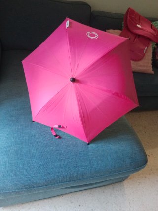 Bugaboo Funda Silla Rosa + sombrilla