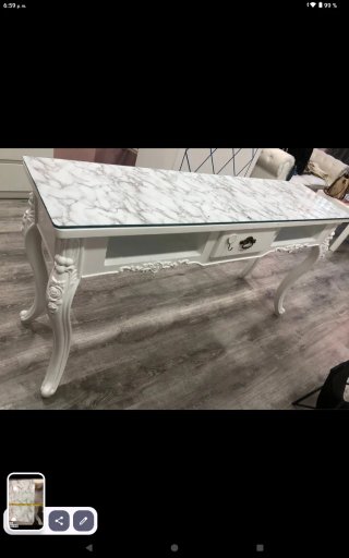 Mesa de manicura vintage