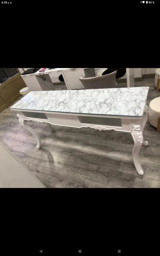 Mesa de manicura vintage