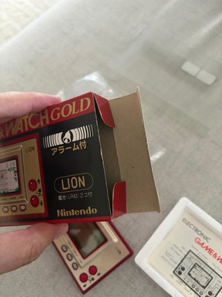Nintendo Game & Watch LION GOLD