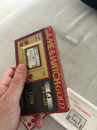 Nintendo Game & Watch LION GOLD