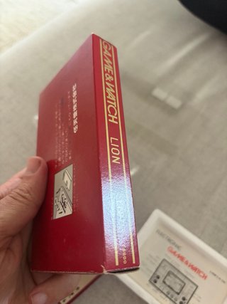 Nintendo Game & Watch LION GOLD
