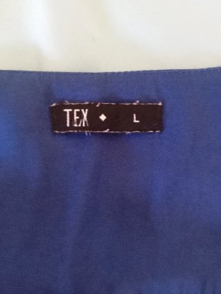 Blusa TEX azul/morada mujer