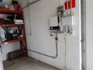 Inversor solar para sistema automático