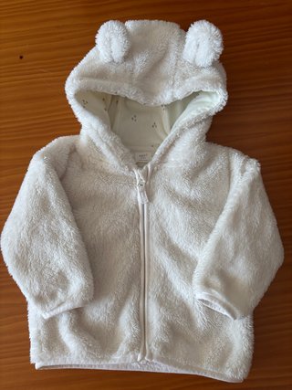 Chaqueta polar bebé 9-12 meses