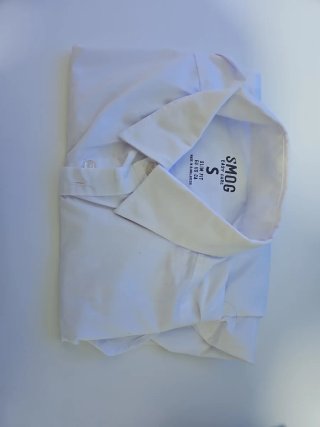 Camisa SMOG Blanca Talla S Slim Fit
