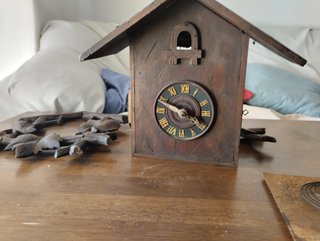 Reloj de cuco de madera