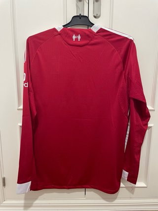Camiseta Liverpool FC Manga Larga Versión Jugador