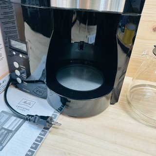 Cafetera de filtro Melitta Optima Timer negra