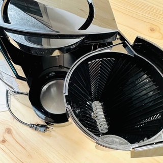 Cafetera de filtro Melitta Optima Timer negra