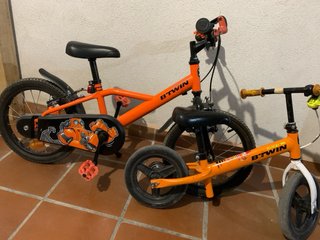Bicicleta Infantil Btwin Naranja