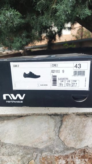 Zapatillas Ciclismo Northwave Negras