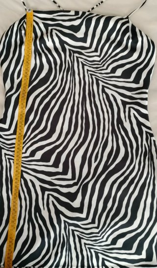 Vestido Zara Animal Print Talla L
