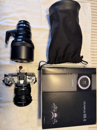 Olympus OM-D + 4 objetivos
