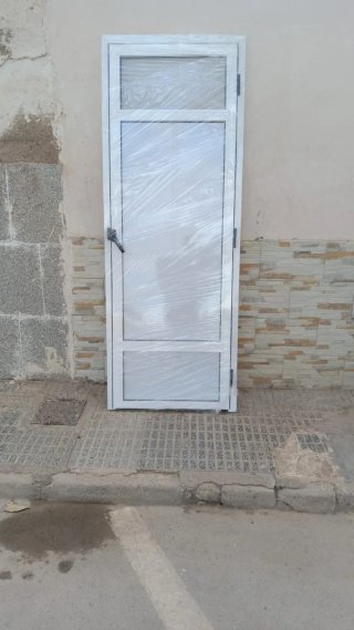 Ventana aluminio 204x128 alto Climalit